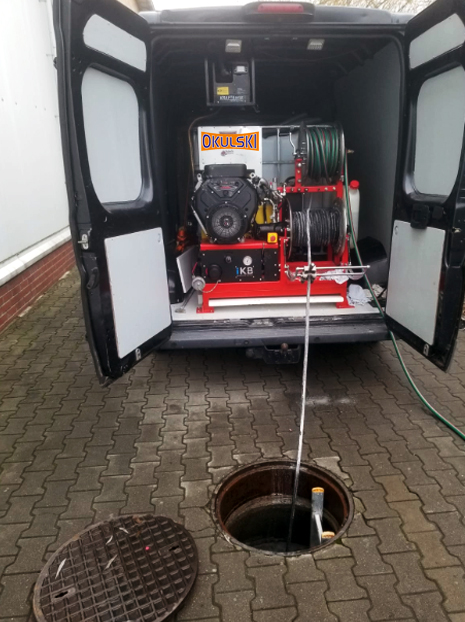 Usuwanie poszlifu szklanego metodą WUKO, WUKO Okulski, wielkopolska, okolice Gniezna