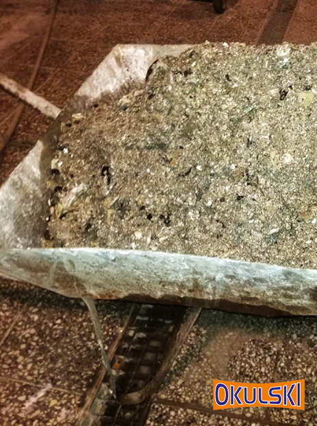 Usuwanie poszlifu szklanego metodą WUKO, WUKO Okulski, wielkopolska, okolice Gniezna