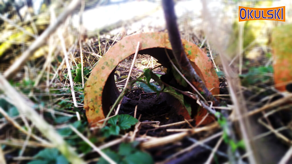 rury odpływowe w buku, niedaleko Stęszewa, 9 km od Opalenicy, 50 min od Nowego Tomyśla, 1,5 godziny od Gniezna