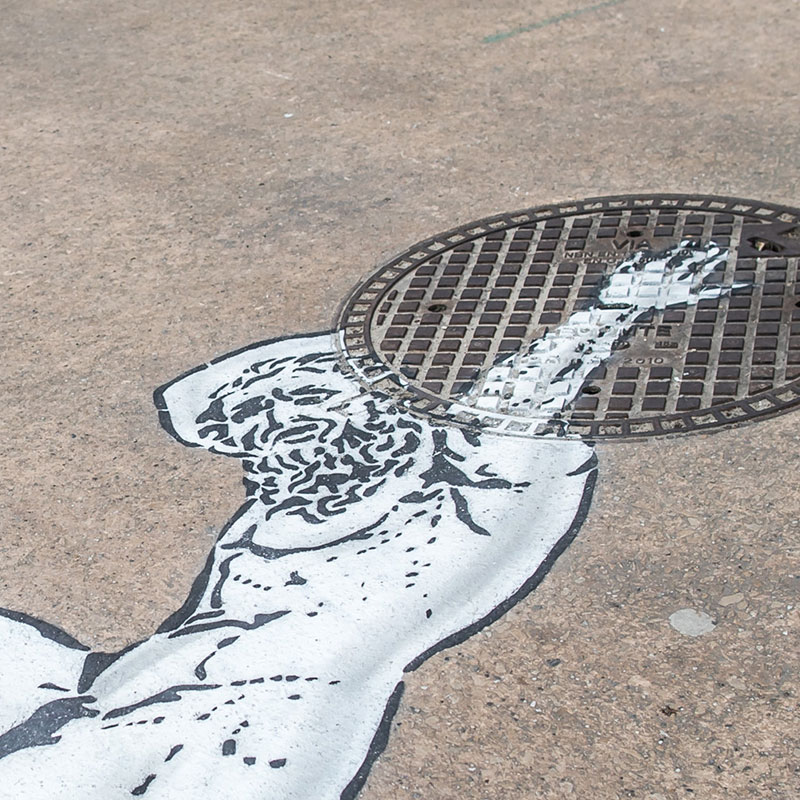 Studzienka kanalizacyjna poprawiona przez OakOak., Wuko Okulski